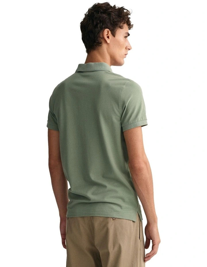 Regular Fit Original Pique Polo - Kalamata Green