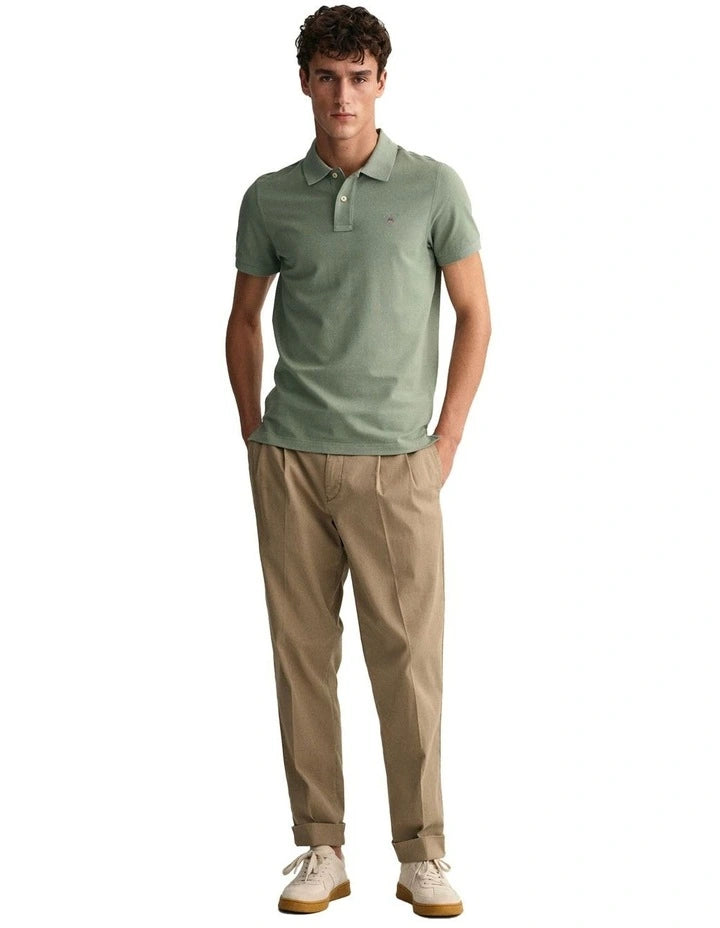 Regular Fit Original Pique Polo - Kalamata Green